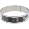 Cerf Dellier Cercle à mousse inox H 4,5 cm Ø 18 cm