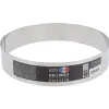 Cerf Dellier Cercle à mousse inox H 4,5 cm Ø 22 cm