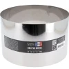 Cerf Dellier Cercle à pain surprise inox H 11 cm Diam 18 cm