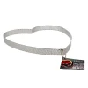 Cerf Dellier Cercle à tarte perforé coeur inox H 2 cm Ø 24 cm