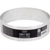 Cerf Dellier Cercle à tarte perforé inox H 3,5 cm Ø 12 cm