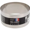 Cerf Dellier Cercle à vacherin inox H 6 cm Ø 12 cm