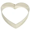 Cerf Dellier Cercle mousse coeur 24 cm H 4,5 cm