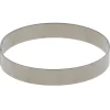 Cerf Dellier Cercles à pâtisserie inox 8,5 cm H 1,6 cm (x10)