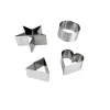 Cerf Dellier Cercles de présentation inox assortis H 5 cm