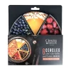 Cerf Dellier Cercles part de tarte perforés inox (x6)