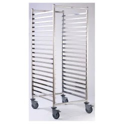 Cerf Dellier Chariot de fermentation inox 60x80 cm entrée 600 20 niveaux