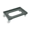 Cerf Dellier Chariot porte-bacs norme europe 600x400 pour mannes Allibert