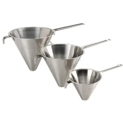 Cerf Dellier Chinois inox perforé - Ø 14 cm