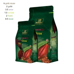 Cerf Dellier Chocolat de Couverture Noir Ocoa 70 % 1 Kg