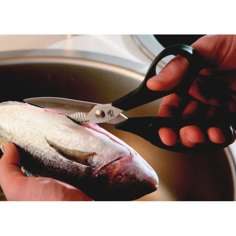 Cerf Dellier Ciseaux à poissons 18 cm