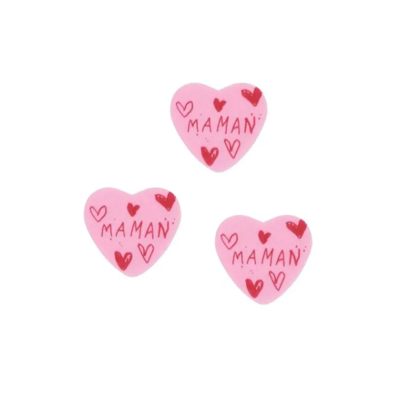 Cerf Dellier Coeurs azyme Maman (x24)