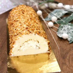 Cerf Dellier Coffret Bûche de Noël Glacée