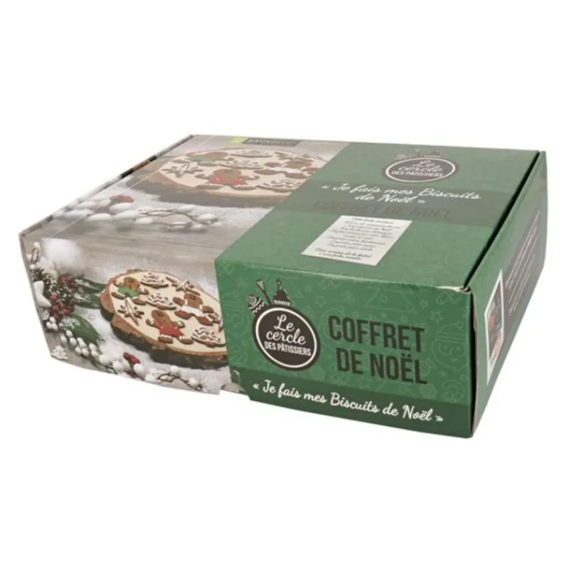 Cerf Dellier Coffret Je fais mes biscuits de Noël