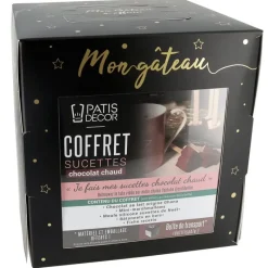 Cerf Dellier Coffret Je fais mes sucettes chocolat chaud