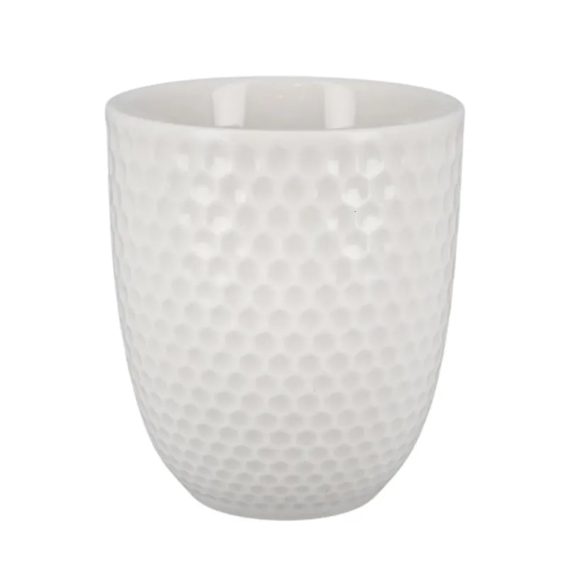 Cerf Dellier Coffret théière + tasses en céramique blanche - 900 ml