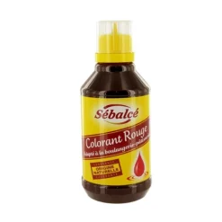 Cerf Dellier Colorant rouge d'origine naturelle Sébalcé 0,5 L