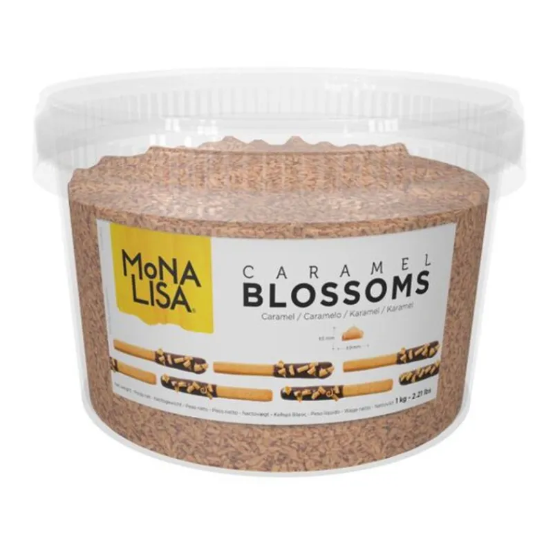 Cerf Dellier Copeaux de chocolat caramel Mona Lisa 1 kg