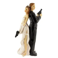 Cerf Dellier Couple de mariés Agents Secrets