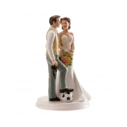 Cerf Dellier Couple mariés Foot 18 cm
