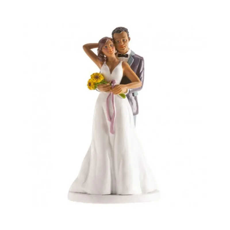 Cerf Dellier Couple mariés Rome 18 cm