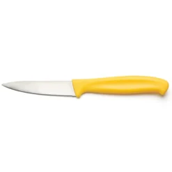 Cerf Dellier Couteau à fruits micro dentelé jaune