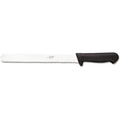 Cerf Dellier Couteau à génoise Sur-Class cranté Déglon 28 cm