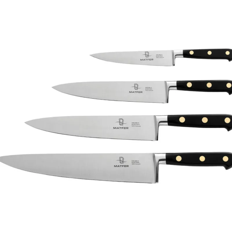 Cerf Dellier Couteau de chef forgé 30 cm