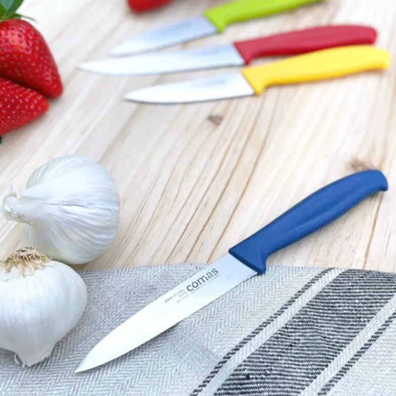 Cerf Dellier Couteau de cuisine multi usages bleu
