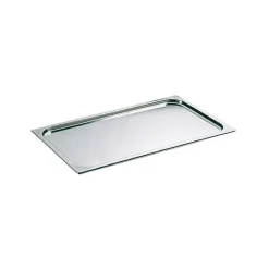 Cerf Dellier Couvercle inox sans poignée GN 1/1 - pour bac gastronorme sans anse