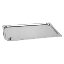 Cerf Dellier Couvercle inox étanche GN 1/1 - pour bac gastronorme sans anse
