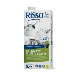 Cerf Dellier Crème pour foisonnement et cuisson Risso Chanty Duo Vegan