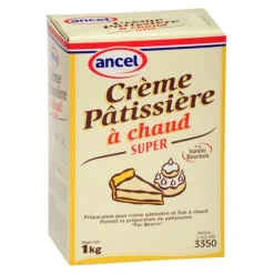 Cerf Dellier Crème Pâtissière à chaud Super Ancel 1 kg