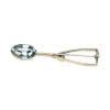 Cerf Dellier Cuillère à glace inox à pince ovale 30 portions au litre 62x43 mm