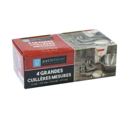 Cerf Dellier Cuillères à mesure inox assorties (x4)