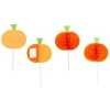 Cerf Dellier Cupcake Toppers citrouille Wilton (x12)