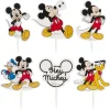 Cerf Dellier Cupcake Toppers Mickey assortis (x30)