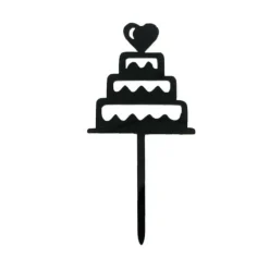 Cerf Dellier Cupcake Toppers Pièces montées (x 8)