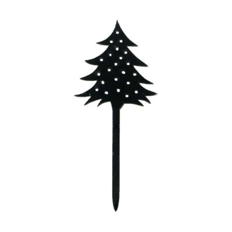 Cerf Dellier Cupcake Toppers Sapin de Noël (x 8)