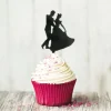 Cerf Dellier Cupcake Toppers Valse (x 8)