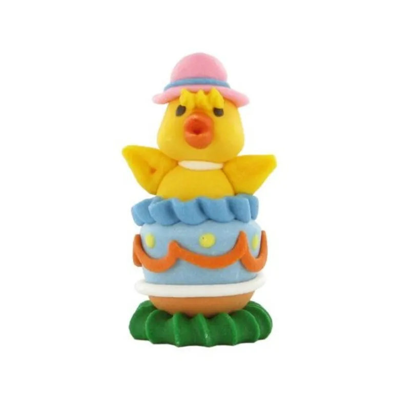 Cerf Dellier Décor comestible Poussin chapeau
