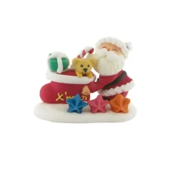 Cerf Dellier Décor comestible Père Noël cadeaux