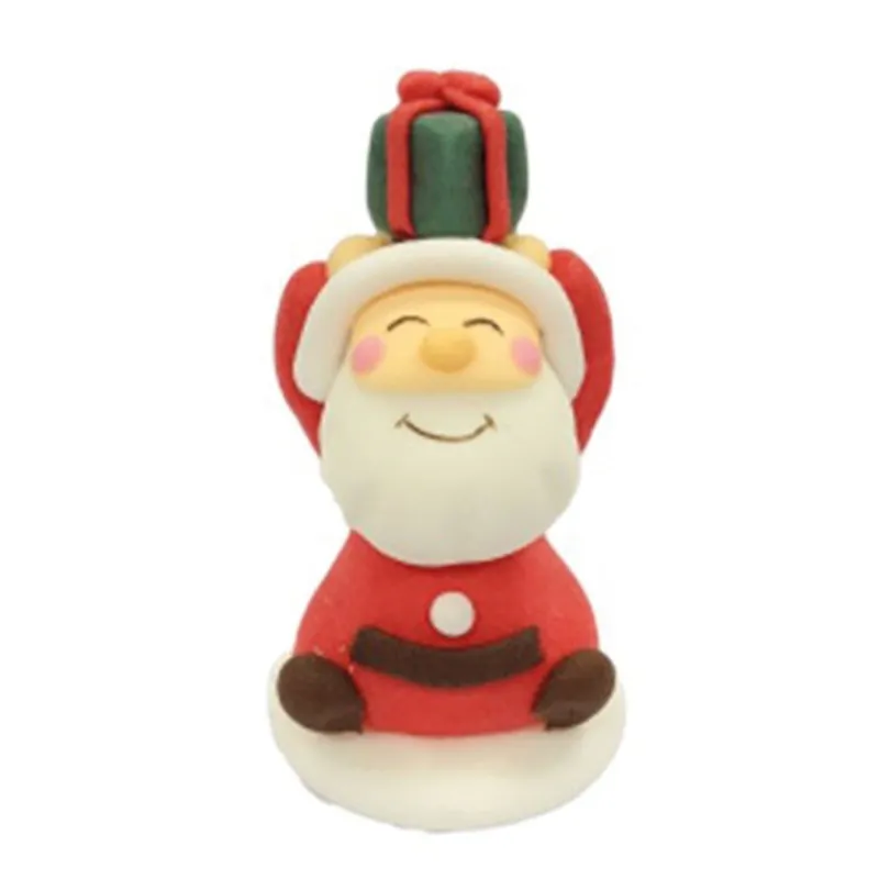 Cerf Dellier Décor comestible Père Noël cadeau (x24)