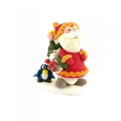 Cerf Dellier Décor comestible Père Noël et pingouin (x20)