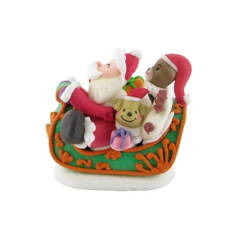 Cerf Dellier Décor comestible scène de Noël (x20)
