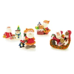 Cerf Dellier Décor comestible scène de Noël (x20)