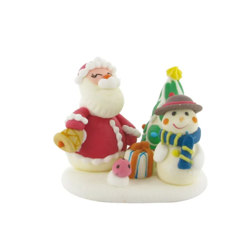 Cerf Dellier Décor comestible scène de Noël (x20)
