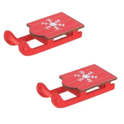 Cerf Dellier Décors à poser - Luges de Noël