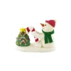 Cerf Dellier Décors comestibles Bonhomme de neige et sapin (x24)