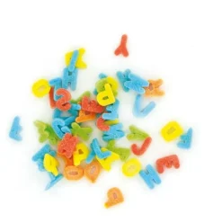 Cerf Dellier Décors comestibles lettres multicolores 40 g